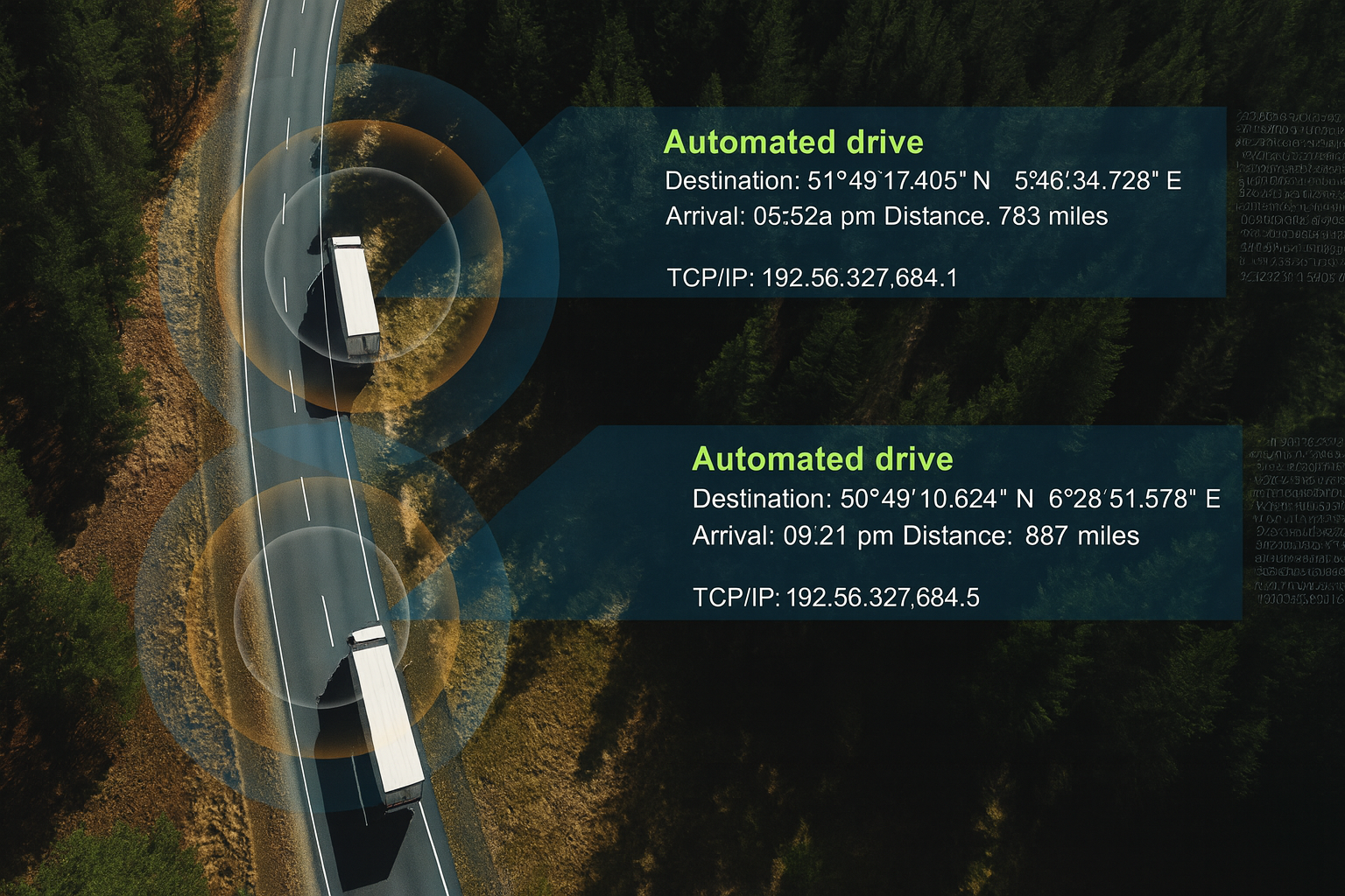 Full control with real-time tracking